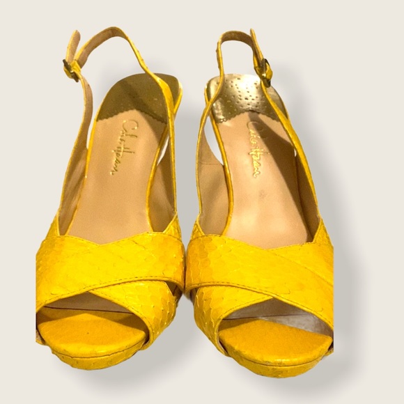Cole Haan slingback stiletto sandal shoe 7B - Picture 9 of 11